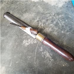 2 VINTAGE HOLLOW OUT CHISELS
