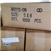 Image 3 : 5000 NEW RECLOSABLE POLY BAGS