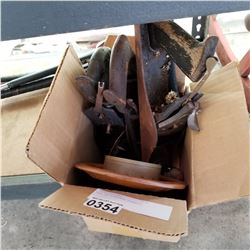 BOX OF VINTAGE PLANERS