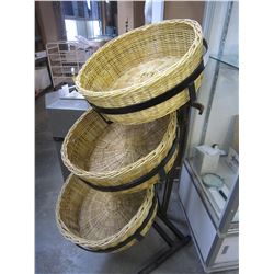 3-TIER MERCHANDISING RACK