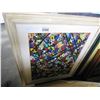 Image 1 : SIGNED ABSTRACT PAINTING "CONFUSION" BY MARJOLAINE BELANGER