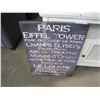 Image 1 : PARIS EIFFEL TOWER CANVAS PRINT