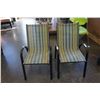 Image 1 : PAIR OF STACKING LAWN CHAIRS