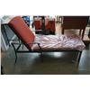 Image 2 : ASHLEY FLOOR MODEL CAST ALUMINUM SUN LOUNGER WITH 2 PC CUSHION, RETAIL $1299