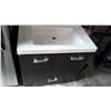 Image 5 : NEW DARK FINISH BATHROOM CABINET WITH SINK