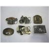 Image 1 : LOT OF 6 BELT BUCKLES