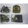 Image 3 : LOT OF 6 BELT BUCKLES