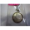 Image 1 : SPECIAL JOHN F KKENNEDY 50C SILVER COIN AND KEY RING WITH PLATE INSCRIBED 1917-1963 35TH PRESIDENT