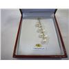 Image 2 : 14KT WHITE GOLD GENUINE SOUTH SEA PEARL CLUSTER PENDANT W/ APPRAISAL $600
