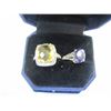 Image 5 : LOT OF ESTATE RINGS AND BOX OF EARRINGS