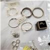 Image 2 : LOT OF JEWELRY STERLING AND OTHER