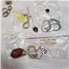Image 3 : LOT OF JEWELRY STERLING AND OTHER