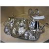 Image 1 : NORMAN OLD ENGLISH SILVER SERVICE 7 PIECE SET