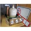 Image 1 : WHISKEY JUG, 3 METAL TRAYS AND COPPER JUG