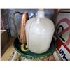Image 3 : WHISKEY JUG, 3 METAL TRAYS AND COPPER JUG