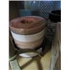 Image 3 : LOT OF HAND CAST STONE CANDLE HOLDERS - MADE IN BRITISH COLUMBIA AND CANDLES AND DECOR