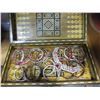 Image 5 : VINTAGE JEWELLERY CASE ANF LARGE LOT OF COSTUME JEWELLERY