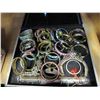 Image 8 : VINTAGE JEWELLERY CASE ANF LARGE LOT OF COSTUME JEWELLERY