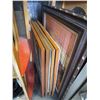 Image 1 : 5 OAK FRAMED PAINTINGS ON CANVAS