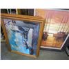 Image 3 : 5 OAK FRAMED PAINTINGS ON CANVAS