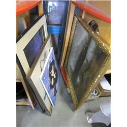 LOT OF PRINTS AND PAINTINGS