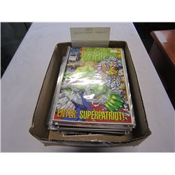 BOX OF 40 COLLECTIBLE COMICS