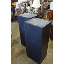 PAIR OF SHARP CP-7700 4FT TALL FOOR SPEAKERS AS IS