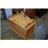 Image 1 : PINE STORAGE TRUNK