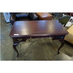 MAHOGANY FINISH WRITING DESK