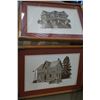 Image 1 : 2 LIMITED EDITION OAK FRAMED BRUCE CARROLL PRINTS