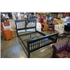Image 1 : MODERN ESPRESSO FINISH QUEEN SIZE BED FRAME