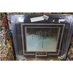 ROBERT BATEMAN "CLEAR NIGHT WOLVES" PRINT