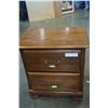 Image 2 : OAK 2-DRAWER END TABLE
