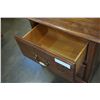 Image 3 : OAK 2-DRAWER END TABLE