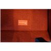Image 3 : RED UPHOLSTERED WING BACK CHAIR