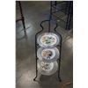 Image 3 : TOWEL RACK AND DECORATIVE DISPLAY STAND