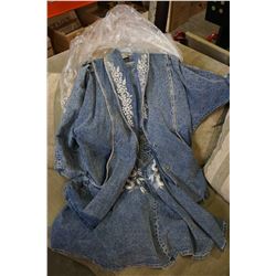 JEAN JACKET AND DRESS