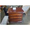 Image 2 : 3-DRAWER MAHOGANY FINISH DRESSER