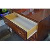 Image 3 : 3-DRAWER MAHOGANY FINISH DRESSER