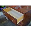Image 3 : 3-DRAWER MAHOGANY FINISH DRESSER
