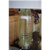 Image 2 : PAIR OF GREEN GLASS TABLE LAMPS