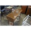 Image 2 : CARVED DROP LEAF HALL TABLE