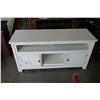 Image 1 : ASHLEY FLOOR MODEL WHITE 60 INCH TV CABINET, RETAIL $1199