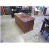 Image 7 : NEW SOLID MAPLE 7 DRAWER OFFICE DESK, FINISHED BACK, DOVETAILED DRAWERS, EXTENSION DRAWER GLIDES, AN