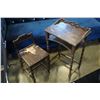Image 2 : ANTIQUE CHILDS DESK AND CHAIR
