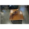 Image 2 : MID-CENTURY MODERN TEAK CORNER END TABLE BY IMPERIAL FURNITURE