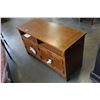 Image 2 : ASHLEY FLOOR MODEL MISSION OAK 4 FOOT TV CABINET, RETAIL $699