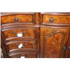Image 3 : ASHLEY MILLENIUM FLOOR MODEL DRESSER WITH STONE TOP AND MIRROR, RETAIL $1899