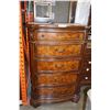 Image 1 : ASHLEY MILLENIUM FLOOR MODEL 5 DRAWER CHEST OF DRAWERS, RETAIL $1699