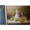 Image 2 : 29 x 25 STANLEY SIGNED OIL ON CAVNAS "FRUIT OF THE VINE"
